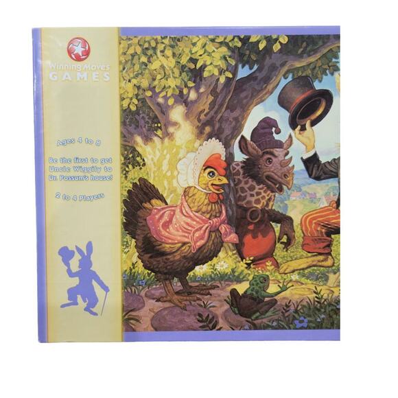 Vtg 2005‎ The Uncle Wiggily Winning Moves Board Game IOB - Picture 3 of 6